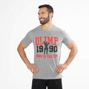 Sport OUTLET - Olimp Men T-Shirt 1990 Gray-XL - miniaturka - grafika 1