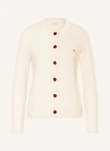 Gant Kardigan weiss - Swetry damskie - miniaturka - grafika 1