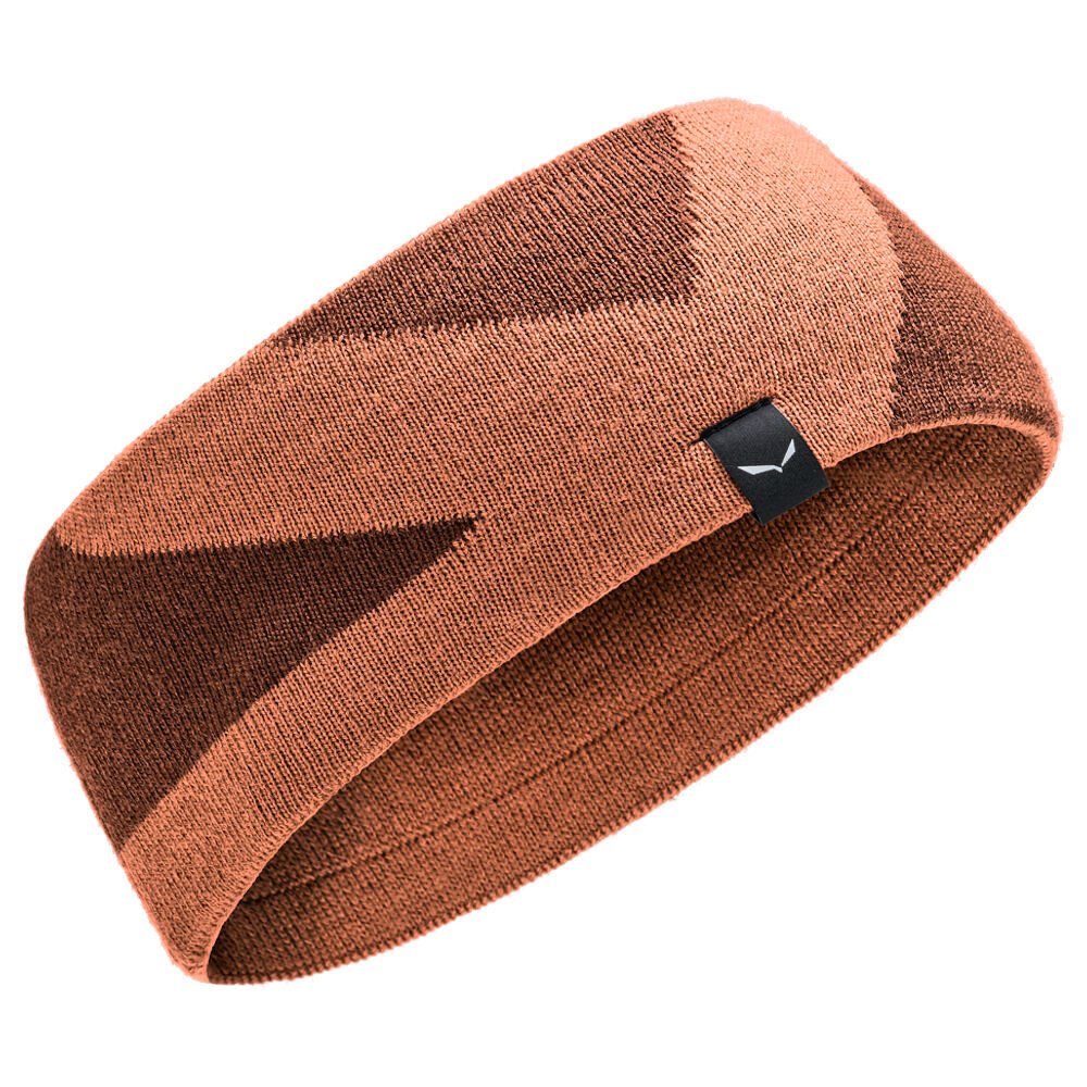 Opaska na głowę Salewa Pure AM Headband Etruscan Red/6A40