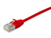 Kable miedziane - Equip Patchkabel Cat6A S/FTP 2xRJ45 2.00m rot SSTP Slim 606145 - miniaturka - grafika 1