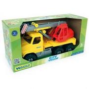 Samochody i pojazdy dla dzieci - Wader Pojazd City Truck Dźwig GXP-766679 - miniaturka - grafika 1