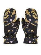 Rękawice narciarskie - Roxy Rękawice narciarskie Jetty Mitt ERJHN03266 Czarny - miniaturka - grafika 1