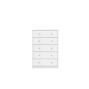 Biała komoda Tvilum May, 72 x 108 cm - Komody - miniaturka - grafika 1