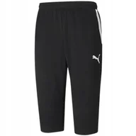 Dresy męskie - Spodnie męskie Puma teamLIGA Training 3/4 Pants 657271 03 XL - miniaturka - grafika 1