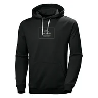 Bluzy męskie - Męska Bluza HELLY HANSEN F2F ORGANIC COTTON HOODIE 62934_985 – Czarny - miniaturka - grafika 1