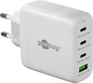 Ładowarki do telefonów - Ładowarka sieciowa 3x USB-C USB 68W Goobay BIAŁA - miniaturka - grafika 1