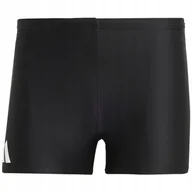 Kąpielówki męskie - Spodenki kąpielowe męskie adidas Solid czarne IA7091 6 - miniaturka - grafika 1
