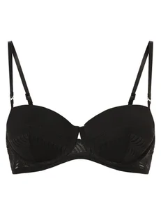 Calvin Klein Damski biustonosz push-up Kobiety czarny jednolity, 70B - Biustonosze - miniaturka - grafika 1