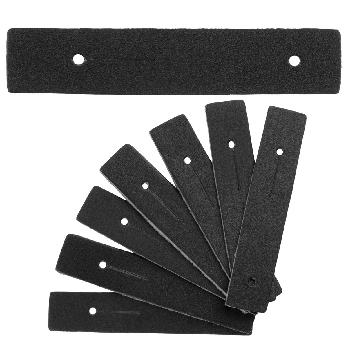 Skórka pod odznakę pasek do odznak skóra 100% pod medal order czarna 1 szt