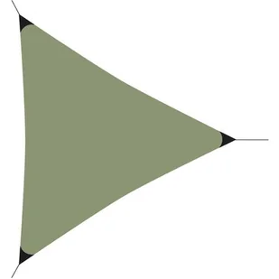 Żagiel przeciwsłoneczny, 3x3x3 m, zielony, trójkątny Lumarko - Parasole ogrodowe - miniaturka - grafika 1