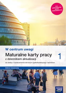 Katarzyna Panimasz W centrum uwagi 1. Maturalne karty pracy z dziennikiem aktualizacji do wiedzy o społeczeństwie dla liceum ogólnokształcącego i technikum. Zakres rozszerzony. - Powieści i opowiadania - miniaturka - grafika 1