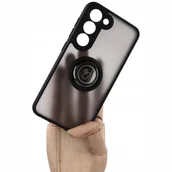 Etui i futerały do telefonów - Bizon Etui Case Hybrid Ring do Samsung Galaxy S23 czarne - miniaturka - grafika 1