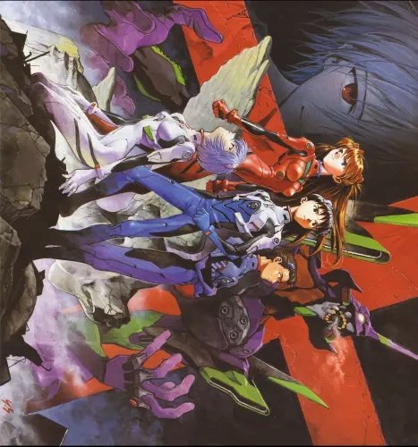Plakat Anime Neon Genesis Evangelion nge_113 A1 Custom