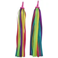 Akcesoria do skatingu - Neonowe wstążki na kierownicę hulajnogi trójkołowej - miniaturka - grafika 1