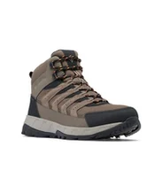 Buty trekkingowe męskie - Columbia Trekkingi Strata Trail™ Mid Waterproof 2076861 Brązowy - miniaturka - grafika 1