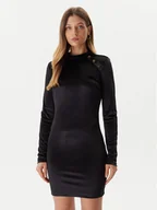 Sukienki - Guess Sukienka koktajlowa W5BK38 KCN22 Czarny Slim Fit - miniaturka - grafika 1