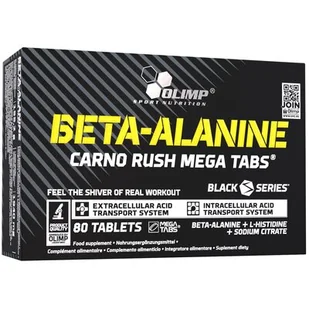 Olimp Beta Alanina - Beta Alanine Carno Rush Mega Tabs pg-code-3085 - Witaminy i minerały dla sportowców - miniaturka - grafika 1