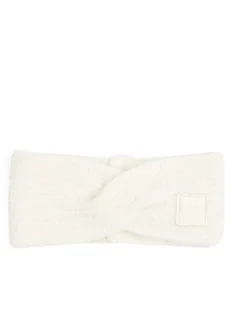 Calvin Klein Opaska materiałowa Modern Patch K60K612694 Écru - Czapki damskie - miniaturka - grafika 1