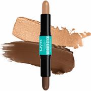 Bronzery i konturowanie twarzy - Wonder Stick Dual-Ended Face Shaping Stick 05 Medium Tan - miniaturka - grafika 1