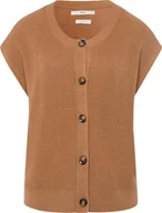Kurtki damskie - BRAX Damska kurtka z dzianiny Style Eve Wollmix Casual Look, Vikunja, 34 - miniaturka - grafika 1