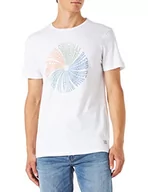 Koszulki męskie - Blend T-shirt męski, 110601 / Bright White, XXL - miniaturka - grafika 1