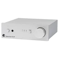 Wzmacniacze - Pro-Ject Stereo Box S3 BT – Wzmacniacz zintegrowany stereo z odbiornikiem Bluetooth 5.0 Srebrny - miniaturka - grafika 1