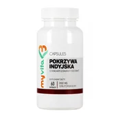 Suplementy naturalne - MyVita POKRZYWA INDYJSKA 200MG 60 KAPS. - miniaturka - grafika 1