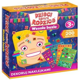 Kangur Dzieci kontra Rodzice Wesołe buzie - Gry planszowe - miniaturka - grafika 1