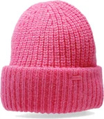 Czapki damskie - Czapka damska zimowa 4FAW23ACAPF290 - różowa M - miniaturka - grafika 1