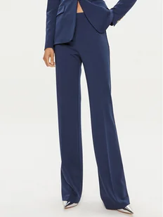 Pinko Spodnie materiałowe Hulka 100054 A0HM Granatowy Regular Fit - Spodnie damskie - miniaturka - grafika 1