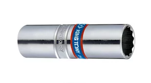 KING TONY Nasadka do świec 36A014, 3/8'', 14x63 mm - Klucze i nasadki - miniaturka - grafika 1