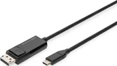 Kable USB - Kabel USB Digitus USB-C - DisplayPort 2 m Czarny (AK-300334-020-S) - miniaturka - grafika 1