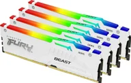 Pamięci RAM - Pamięć Kingston Fury Beast RGB, DDR5, 64 GB, 6000MHz, CL40 KF560C40BWAK4-64 - miniaturka - grafika 1