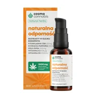 Przeziębienie i grypa - Cosma Cannabis Naturalna Odporność Natural Herbs Olejek - miniaturka - grafika 1