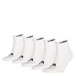 HEAD Skarpety uniseks, 5 sztuk, biały, 35-38 EU - Skarpetki damskie - miniaturka - grafika 1