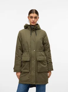 Vero Moda Parka w kolorze khaki - Kurtki damskie - miniaturka - grafika 1