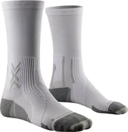 Skarpetki sportowe męskie - X-SOCKS Skarpety biegowe RUN PERFORM CREW arctic white/pearl grey - miniaturka - grafika 1