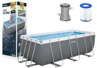 Baseny ogrodowe - Bestway 56456 Basen Stelażowy 412 x 201 x 122 cm  - miniaturka - grafika 1