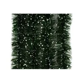 Ozdoby bożonarodzeniowe - Girlanda choinkowa z aplikacją biała Ø10 cm, 2 m - miniaturka - grafika 1