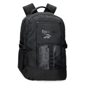 Plecaki - Reebok Truck One Plecak z podwójną komorą Czarny 34x46x15 cm Poliester 23,46L by Joumma Bags, Czarny (Black), Talla única, Plecak z podwójną komorą - miniaturka - grafika 1