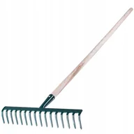 Grabie i motyki - Grabie Do Trawy Liści Ogrodu Z Trzonkiem 16-Zębne - miniaturka - grafika 1