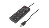 Huby USB - UA0126 Hub USB, USB A gniazdo x13, USB A wtyk, USB 2.0, Ilość portów: 13 - miniaturka - grafika 1