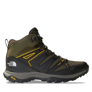 Trekkingi The North Face Hedgehog Mid GORE-TEX NF0A8AAABQW1 Khaki - Buty trekkingowe męskie - miniaturka - grafika 1