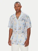 Koszule męskie - Tommy Hilfiger Koszula Bowling UM0UM03227 Błękitny Regular Fit - miniaturka - grafika 1