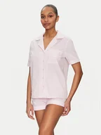 Piżamy damskie - Guess Piżama O5GX10 WH1K1 Różowy Regular Fit - miniaturka - grafika 1