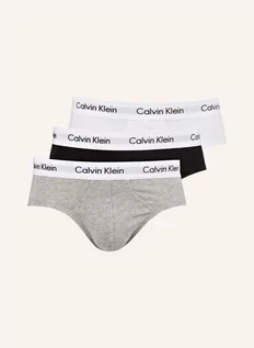 Majtki damskie - Calvin Klein Figi, 3 Szt. schwarz - grafika 1