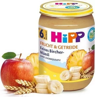 HiPP, Bio, deserek owocowy mix ze zbożami, 190 g - Desery dla dzieci - miniaturka - grafika 1