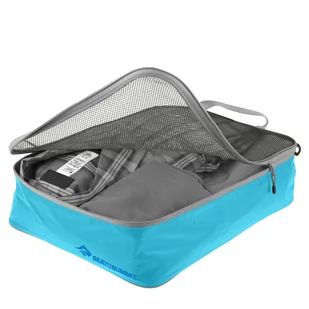 Pokrowiec na ubrania organizer Sea To Summit Ultra-Sil Garment Mesh Bag Blue Atoll M - Pokrowce na ubrania Pokrowiec na ubrania organizer Sea To Summit Ultra-Sil Garment Mesh Bag Blue Atoll M - Pokrowce na ubrania - miniaturka - grafika 1