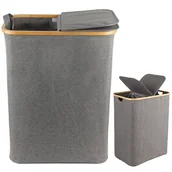 Kosze na bieliznę - Kosz na pranie, 160l, składany, stojący, 38x57x74 cm - miniaturka - grafika 1