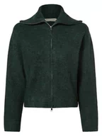 Swetry damskie - Tom Tailor Denim - Kardigan damski, zielony - miniaturka - grafika 1